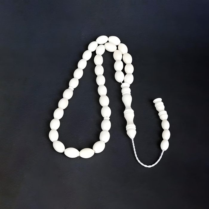 Natural Camel Bone Prayer Beads (33 Beads, 10mm)